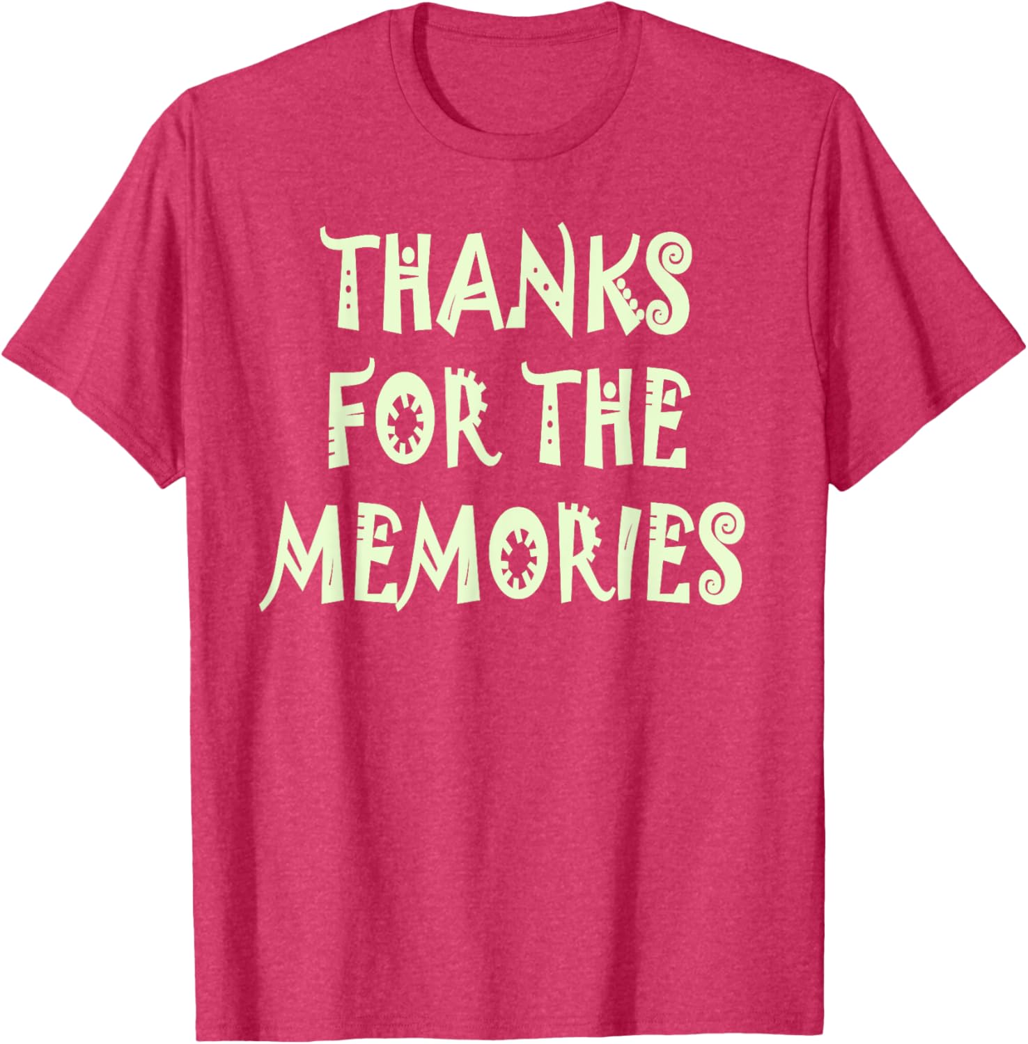 Thanks for the Memories T-Shirt Perfect for Nostalgic Moments - 1