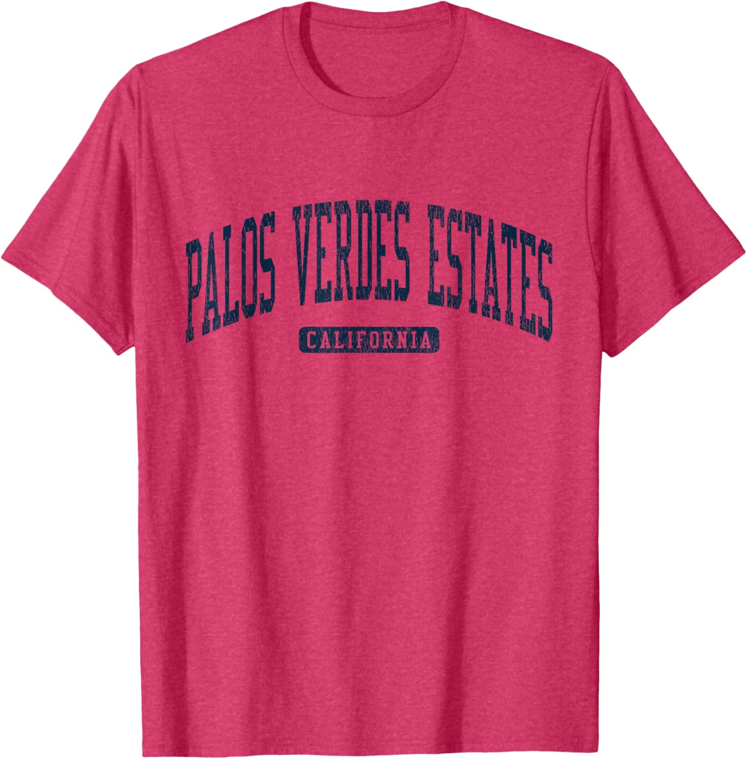 Palos Verdes Estates College Style T-Shirt for Casual Wear - 8