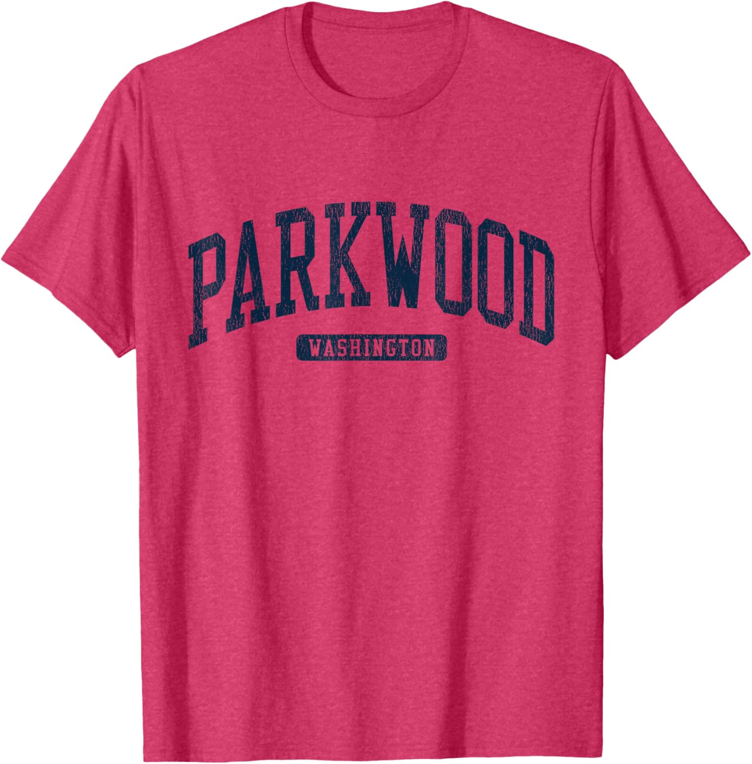 Parkwood College University Style Blue T-Shirt for Comfortable Casual Wear - 3