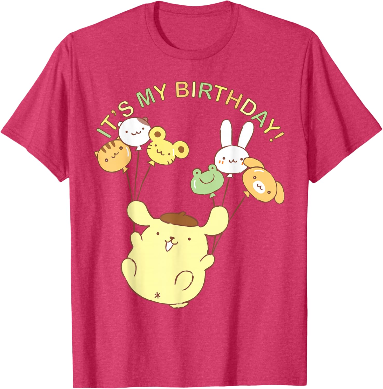 Pompompurin It's My Birthday T-Shirt Cute Design for Celebrations - 8