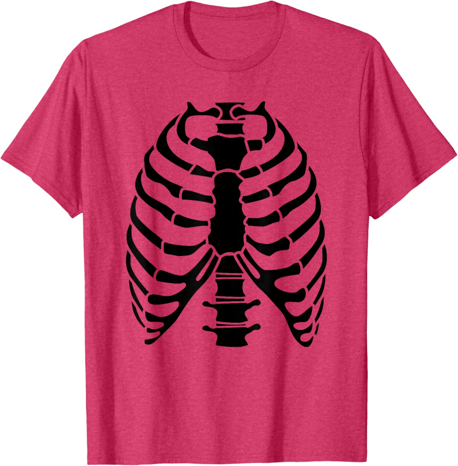 Skeleton Rib Cage Halloween Costume T-Shirt for Fun Celebrations - 15