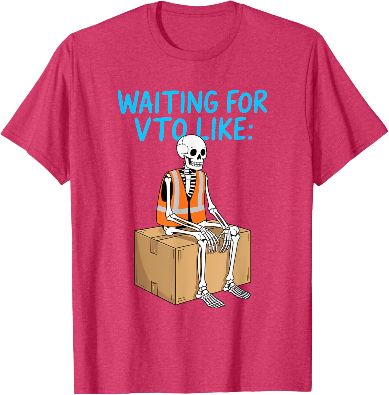 VTO Coworker Associate Skeleton T-Shirt for Fun Office Vibes - 25