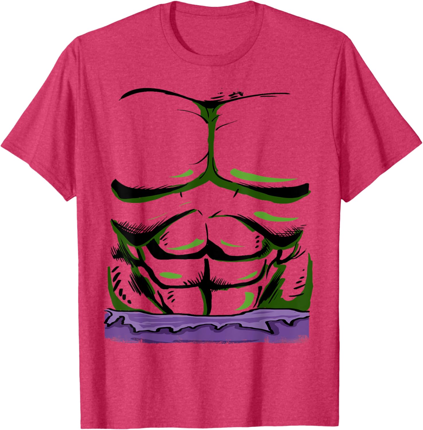 Marvel Hulk Halloween Costume T-Shirt for Kids and Adults - 1