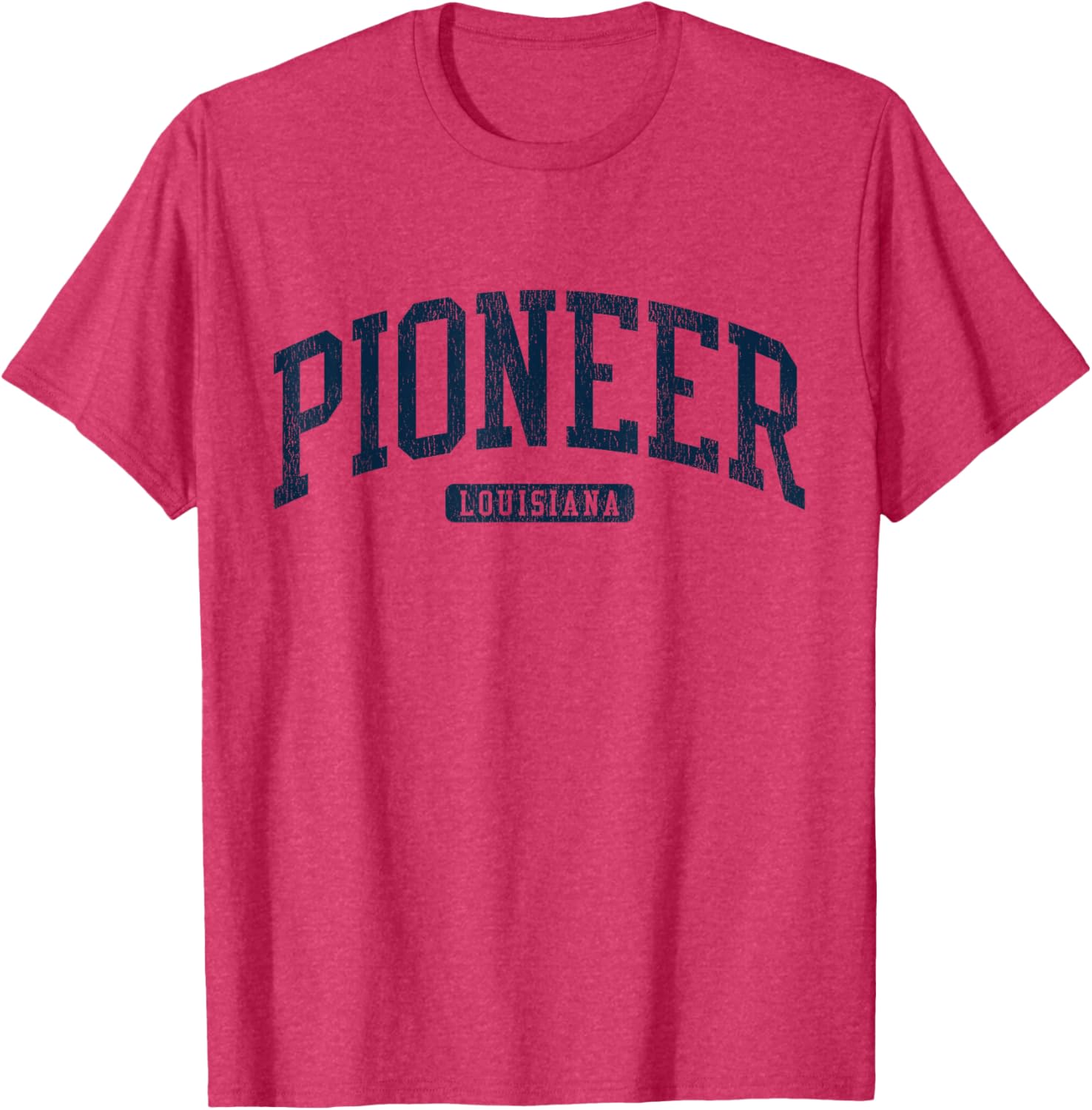 Pioneer Louisiana College University Blue T-Shirt for Trendy Casual Wear - 3