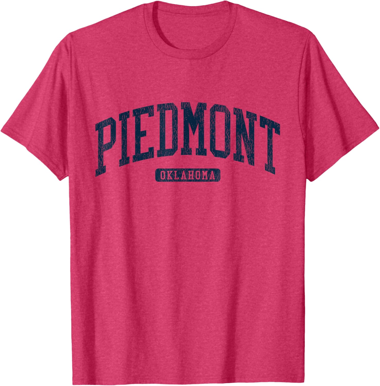 Piedmont Oklahoma College Blue T-Shirt for Ultimate School Spirit - 10
