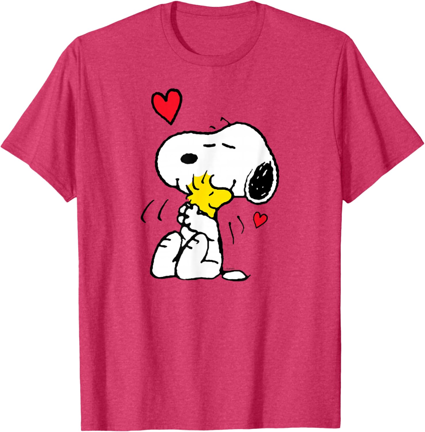 Peanuts Valentine Snoopy and Woodstock Cute Love T-Shirt for Kids - 7