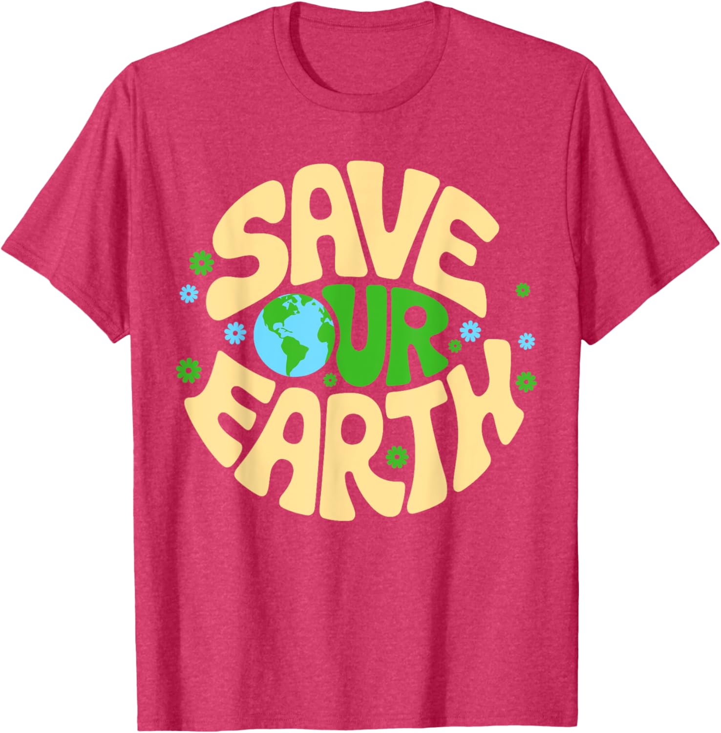 Save Our Earth T-Shirt for Planet Kindness - Eco-Friendly Gift Idea - 11