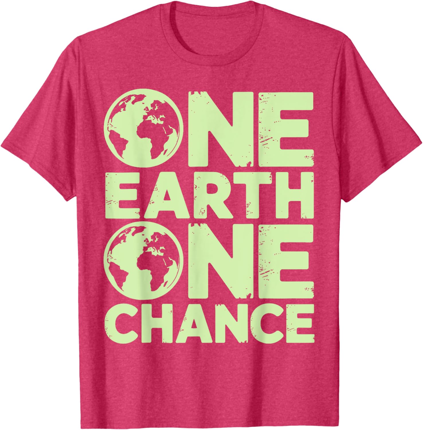 One Earth One Chance Save Earth Day T-Shirt for Eco-Friendly Fun - 10