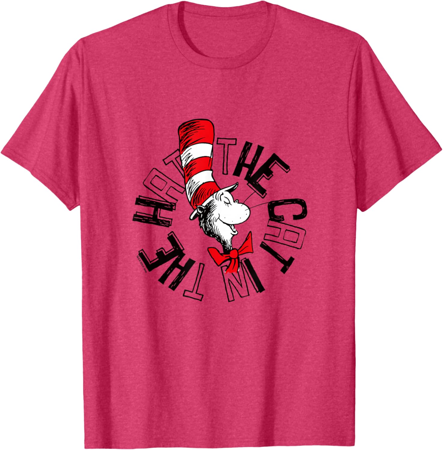 Official Cat in the Hat Circle Logo T-Shirt for Fun and Style - 19