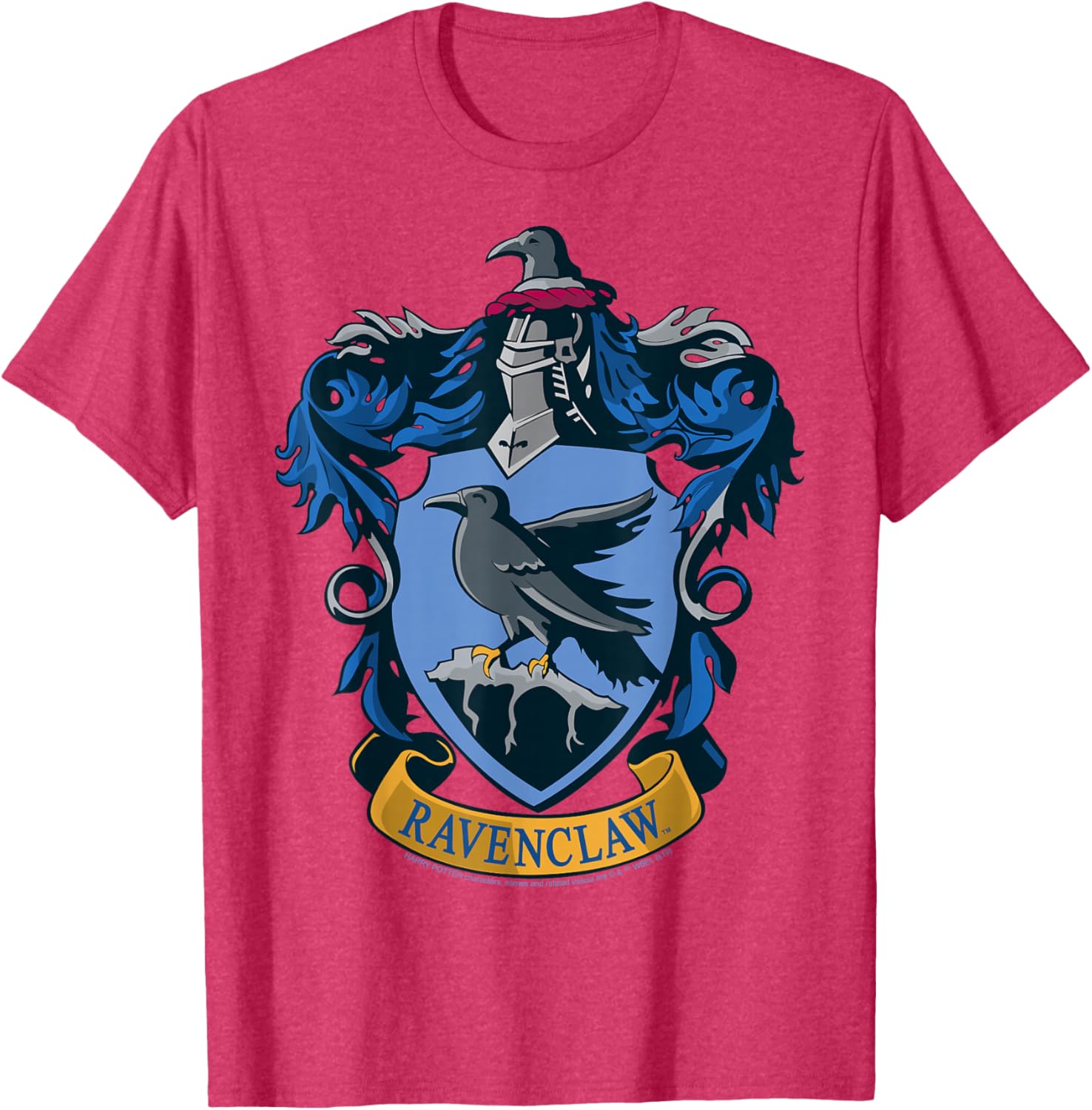 Ravenclaw Hogwarts House Nouveau Crest T-Shirt for Harry Potter Fans - 2