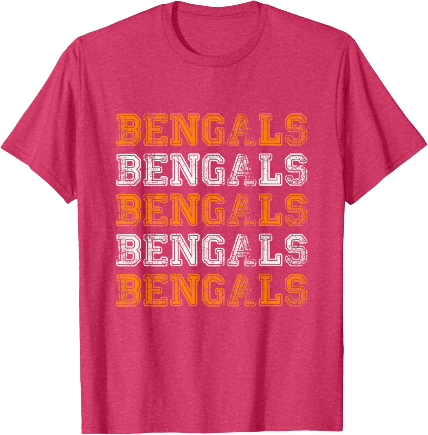 Vintage Retro Bengals T-Shirt for Trendy Sports Fans and Style Enthusiasts - 16