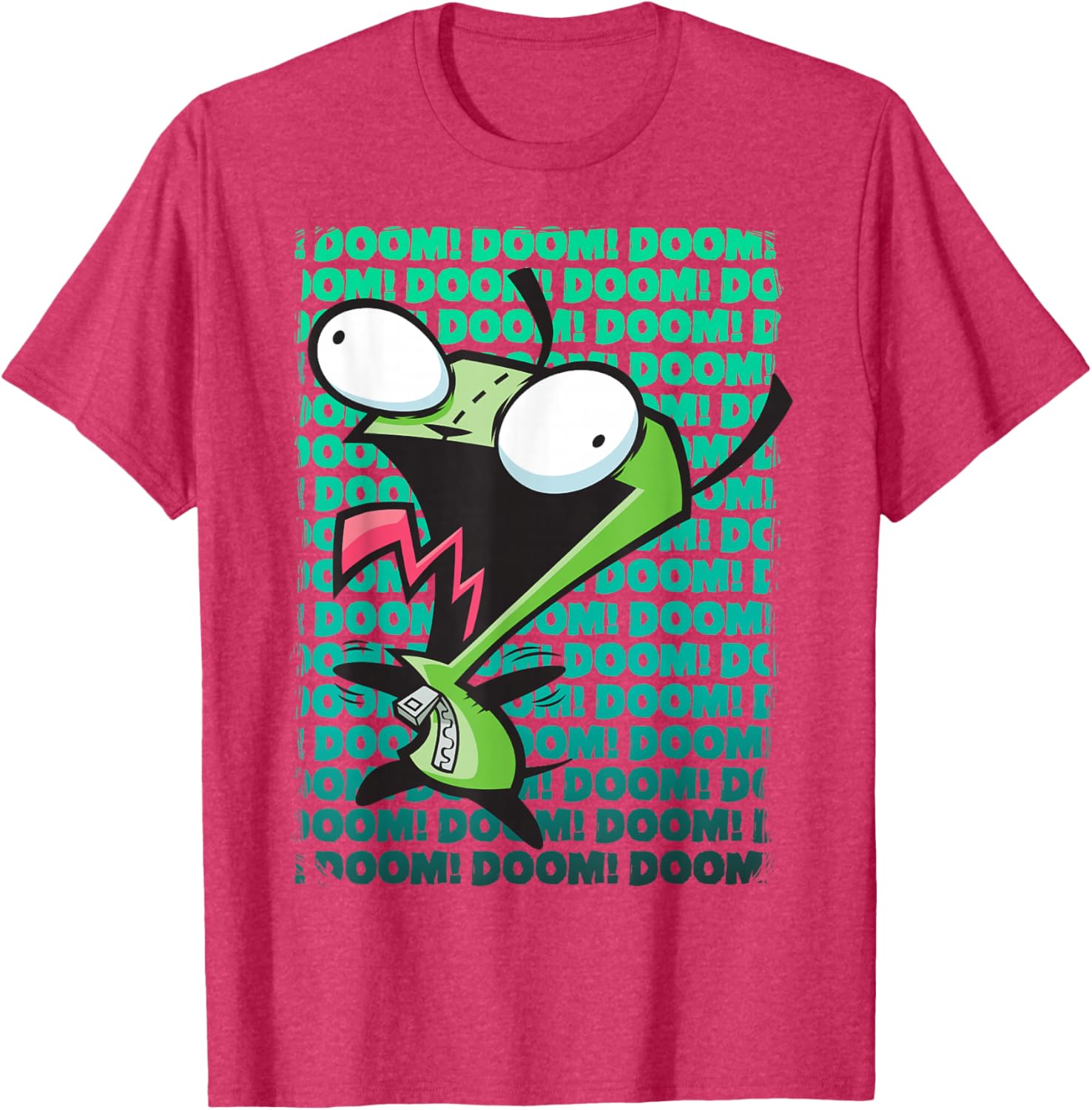 Nickelodeon Invader Zim GIR Impending DOOM Song T-Shirt for Fans - 2
