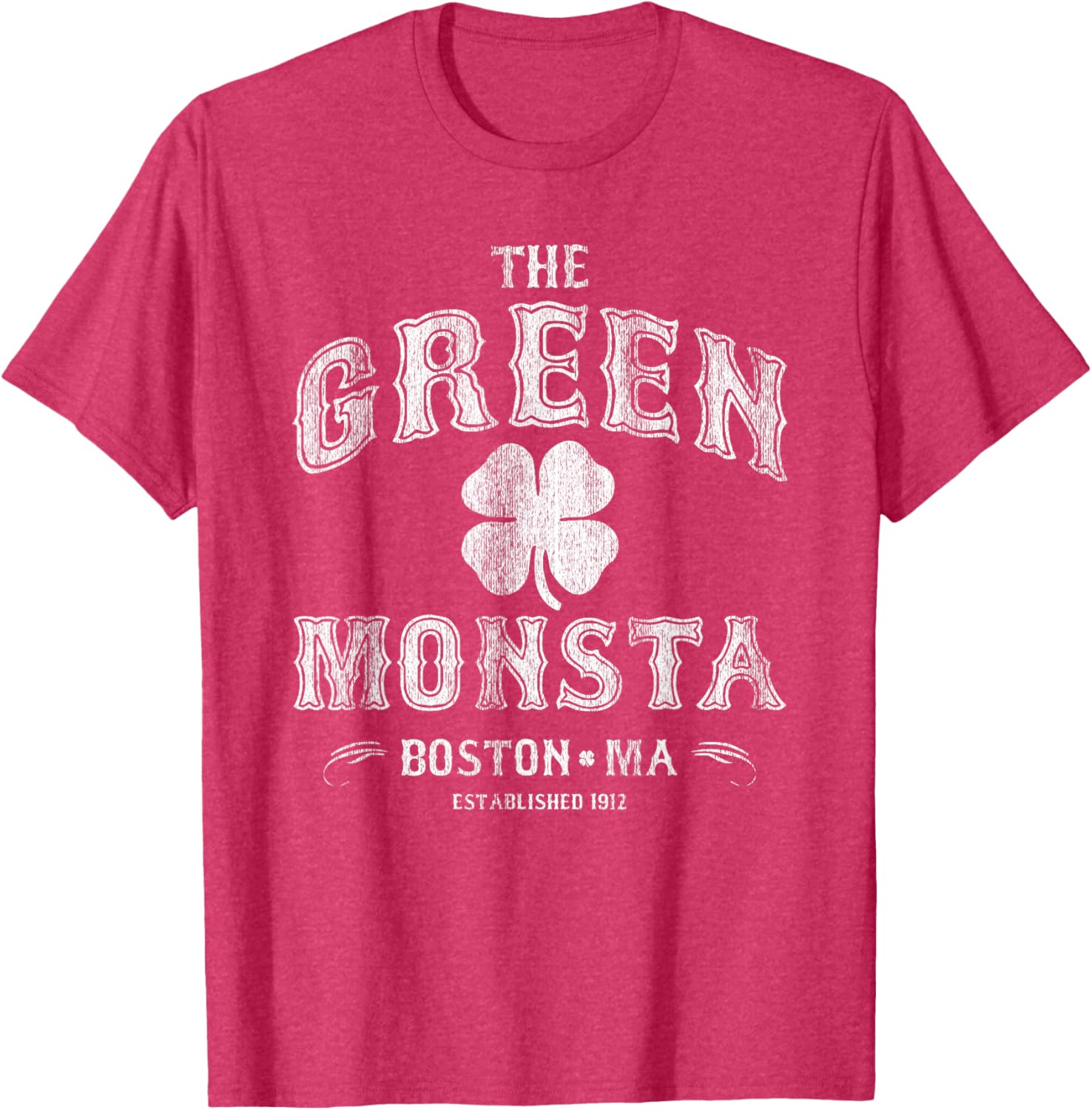 The Green Monsta Boston T-Shirt Perfect for Game Day or St. Patrick's Day - 6