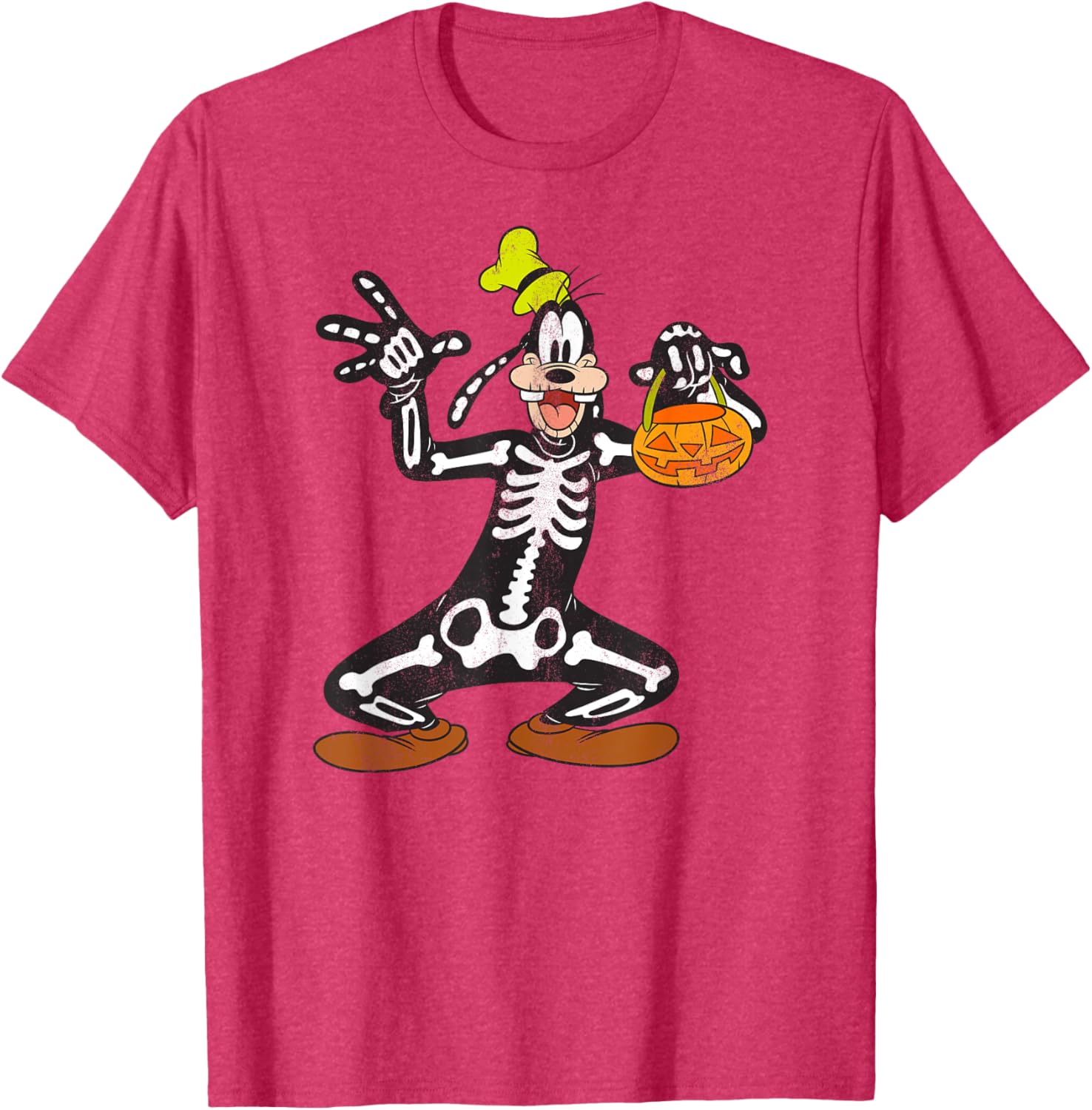 Disney Goofy Skeleton Halloween T-Shirt for Fun Festive Occasions - 2