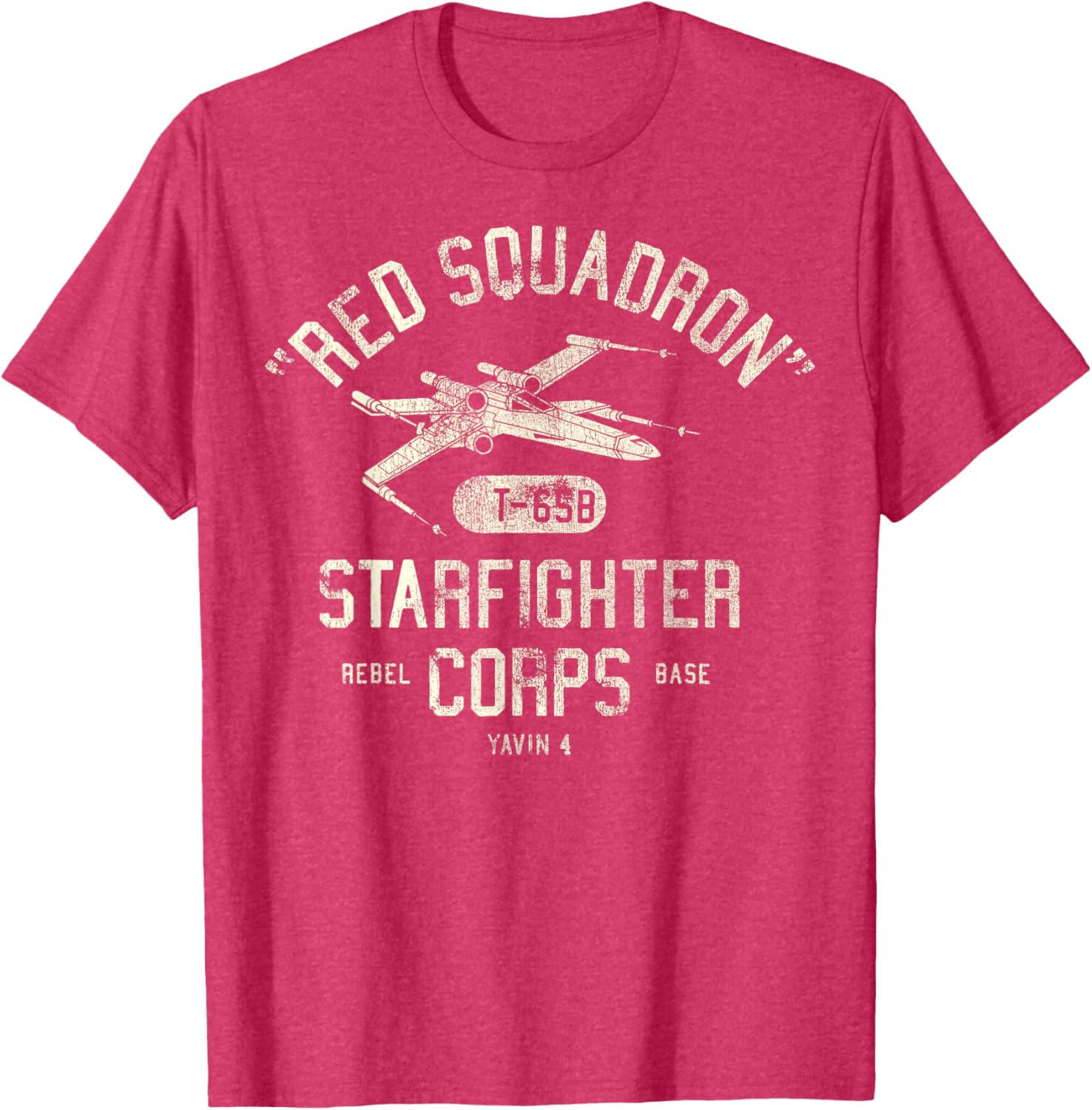 Star Wars X-Wing Starfighter Corps Collegiate T-Shirt for Fans - 11