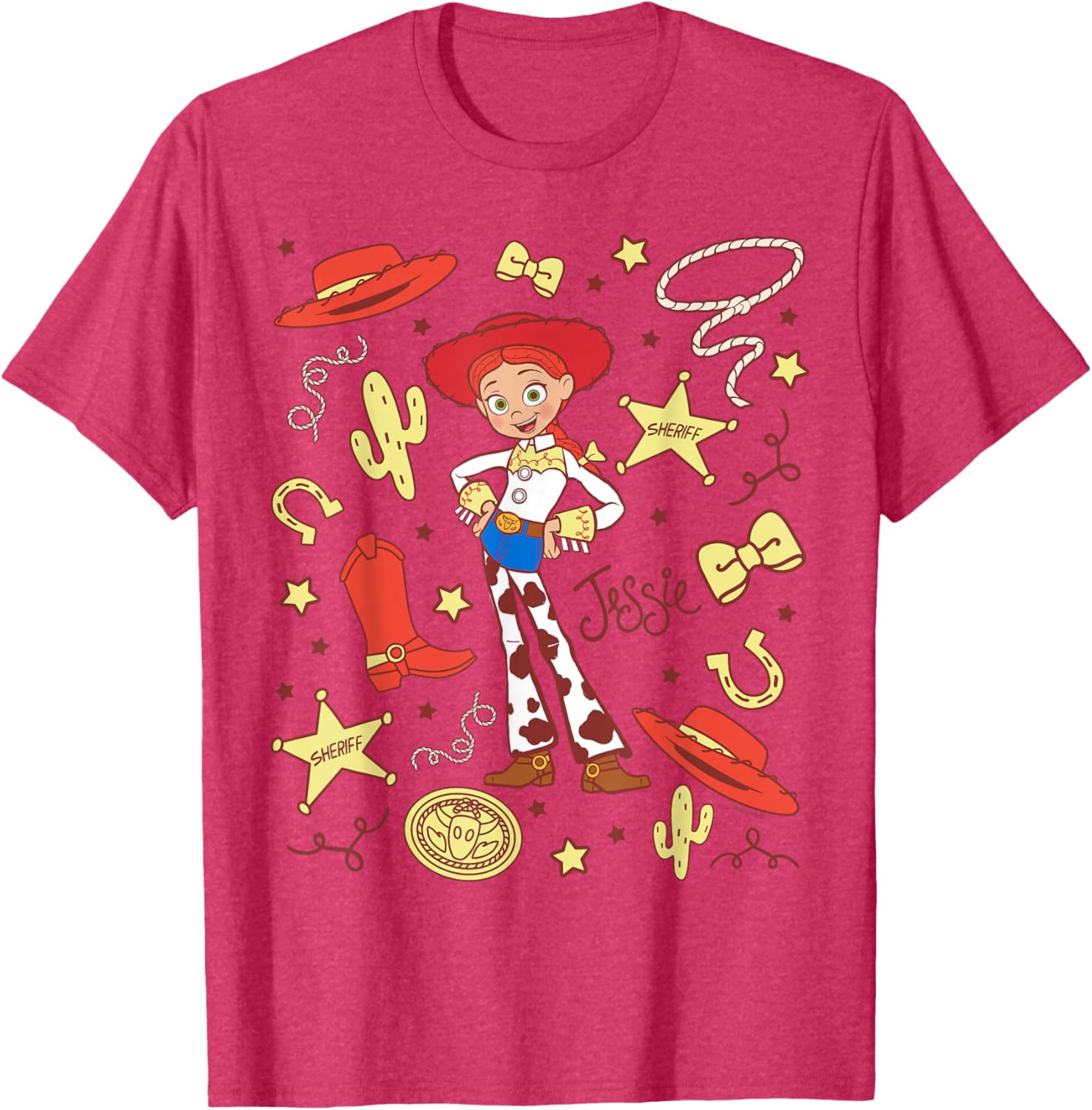 Toy Story Jessie Cowgirl Western Spirit T-Shirt for Kids and Adults - 9