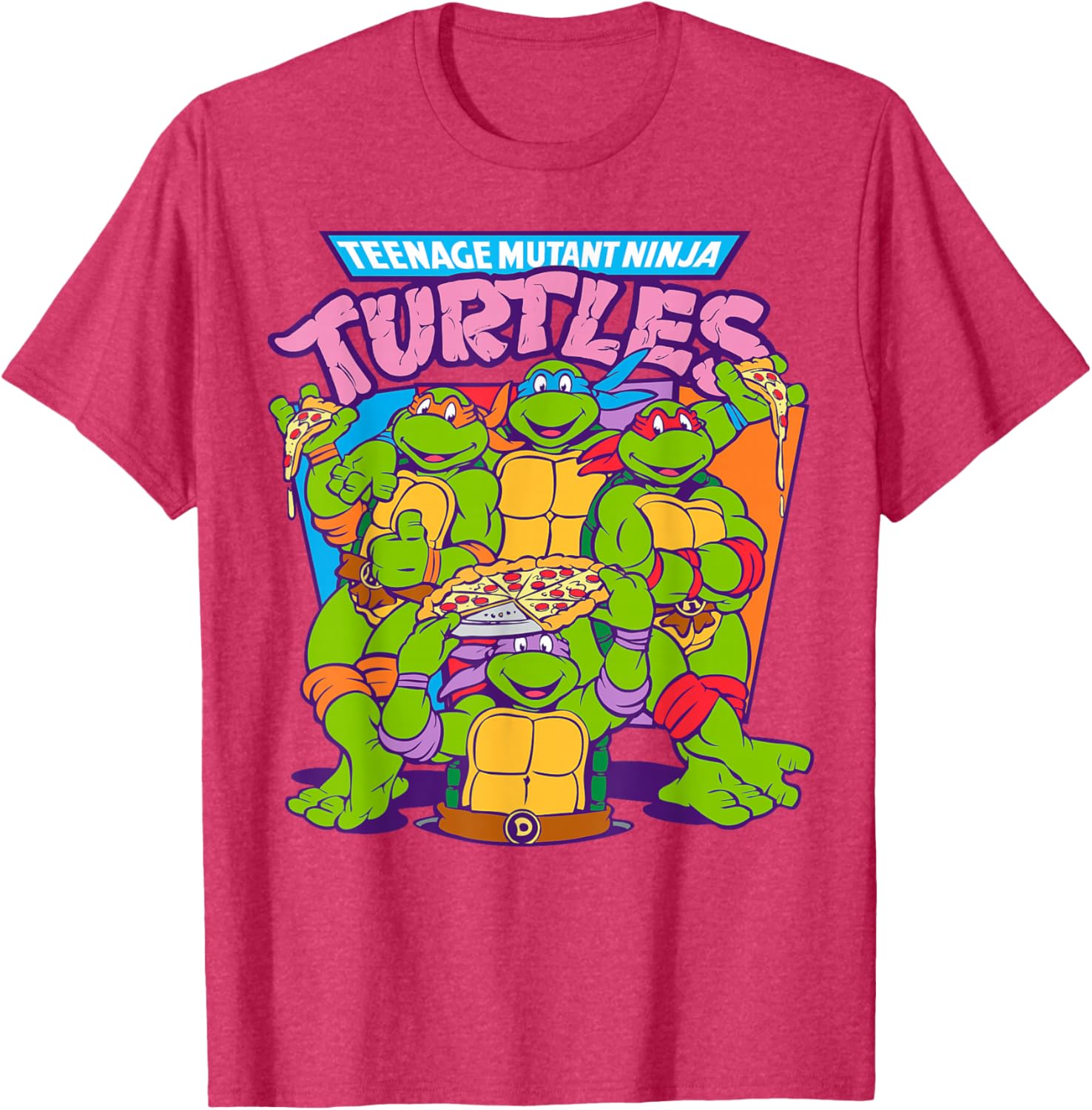 Teenage Mutant Ninja Turtles Pizza and Smiles T-Shirt for Kids - 2