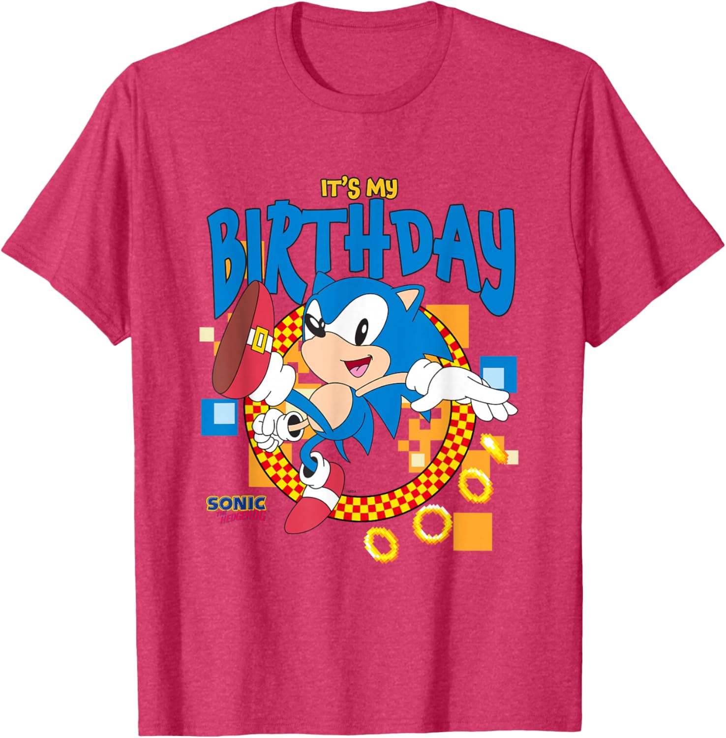 Sonic The Hedgehog Birthday T-Shirt for Fun Celebrations and Parties - 8