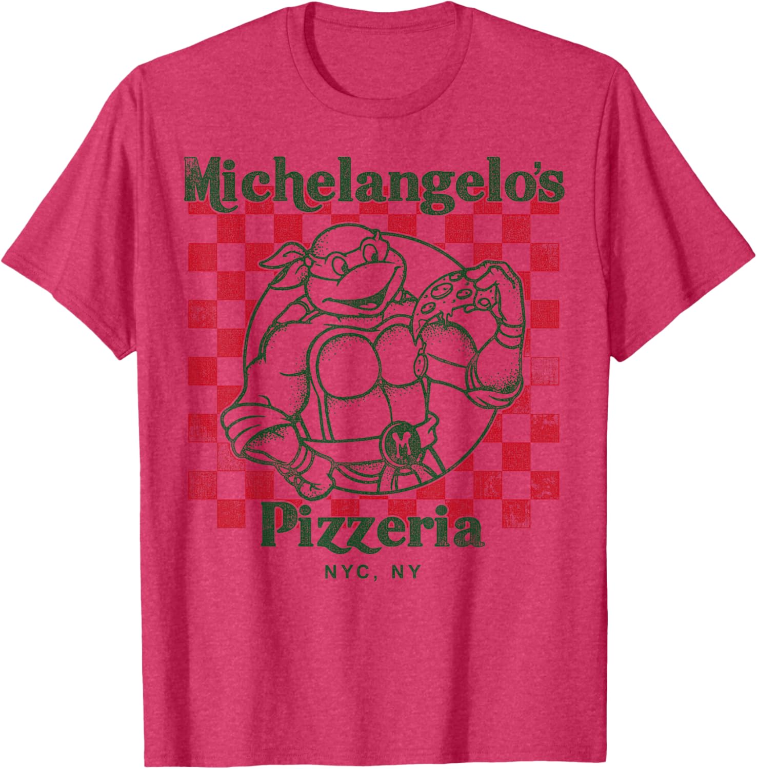 Teenage Mutant Ninja Turtles Mikey's Yummy Pizza Short Sleeve T-Shirt - 3