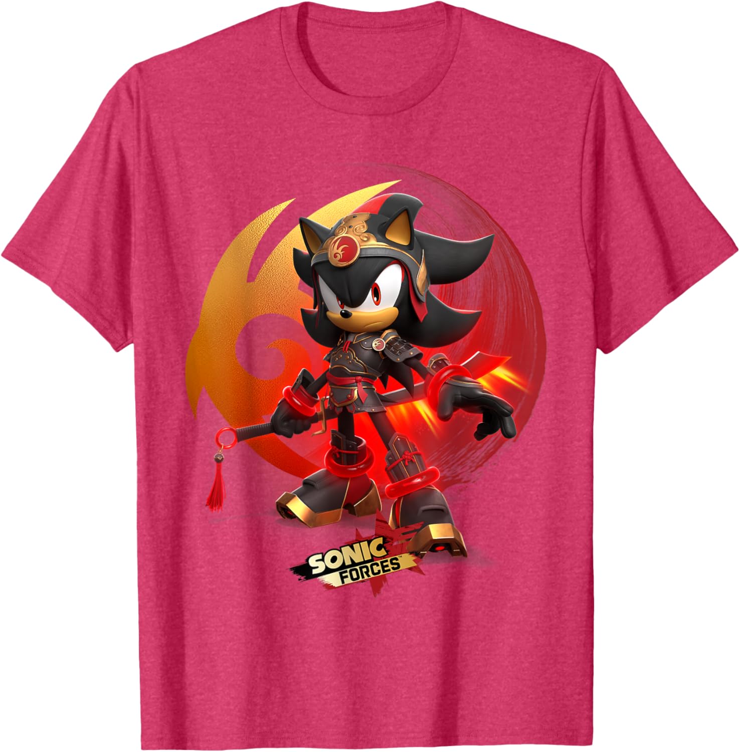 Sonic Forces Warrior Shadow T-Shirt for Fans of Sonic Adventures - 22