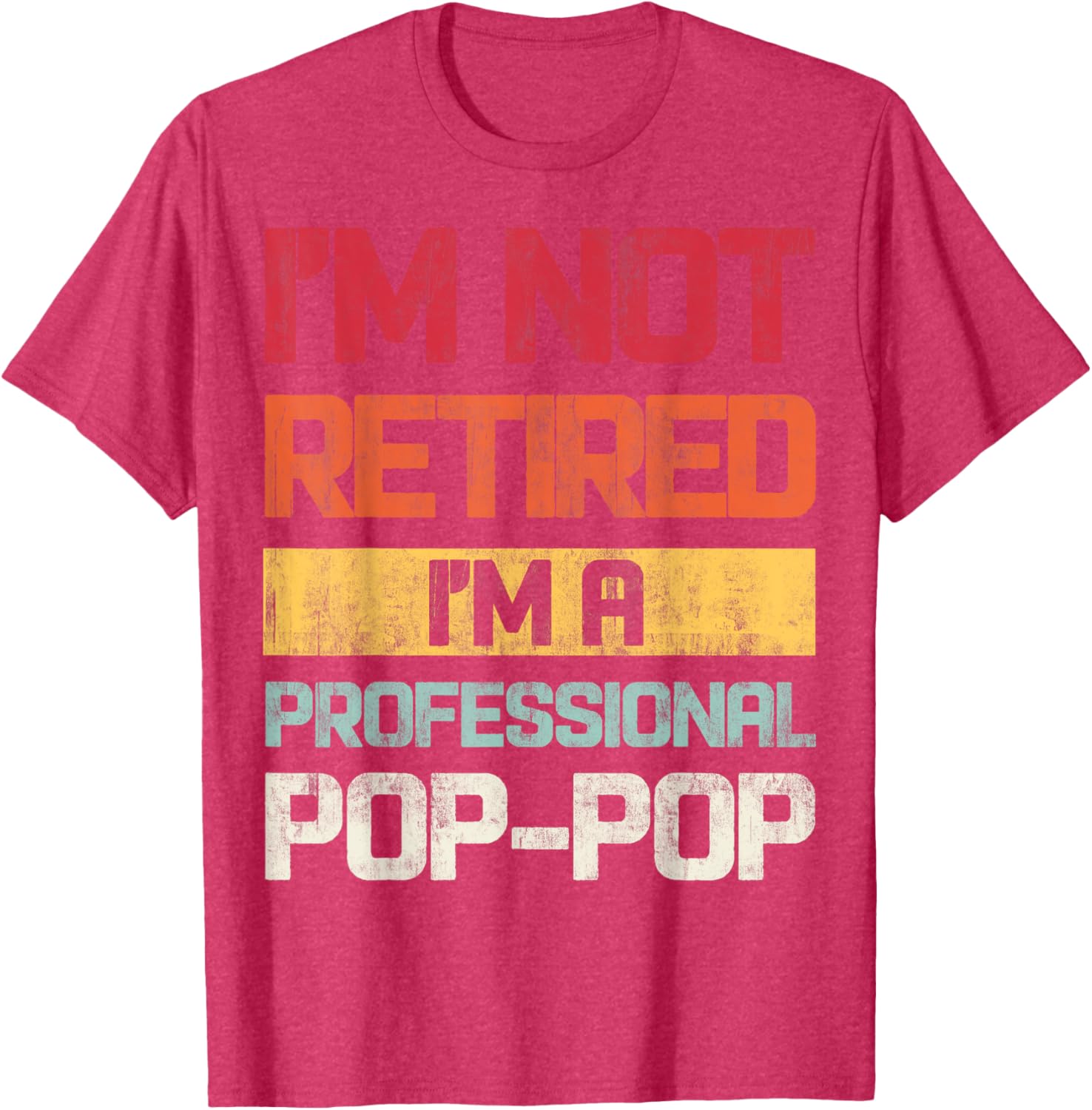 Professional Grandad Retro T-Shirt Fun Gift for Grandpa's Wardrobe - 15