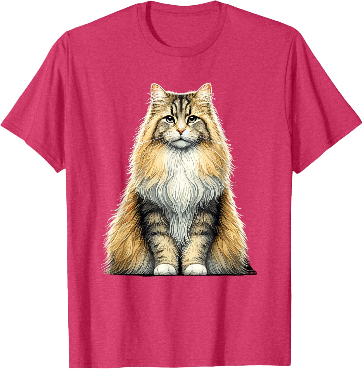 Norwegian Forest Cat T-Shirt for Cat Lovers - Cute and Comfy Design - 23