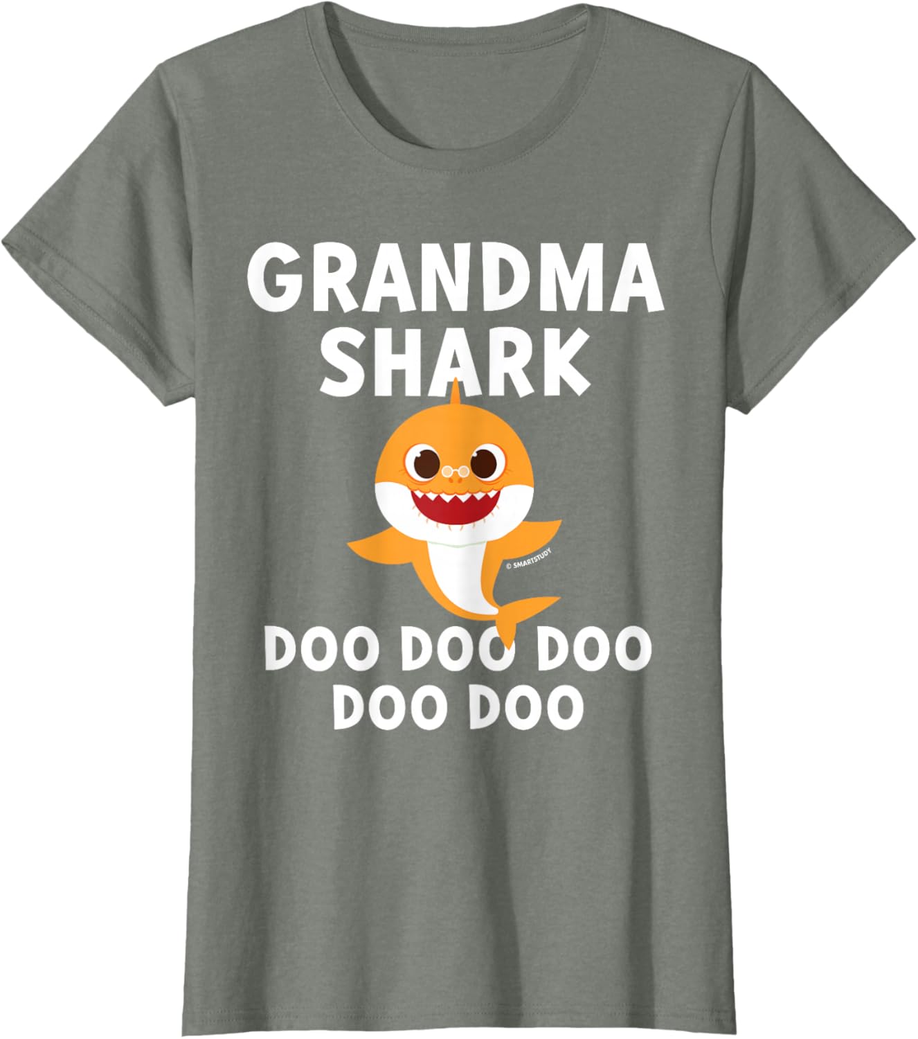 Pinkfong Grandma Shark Official T-Shirt for Kids - Cute and Fun Apparel - 2