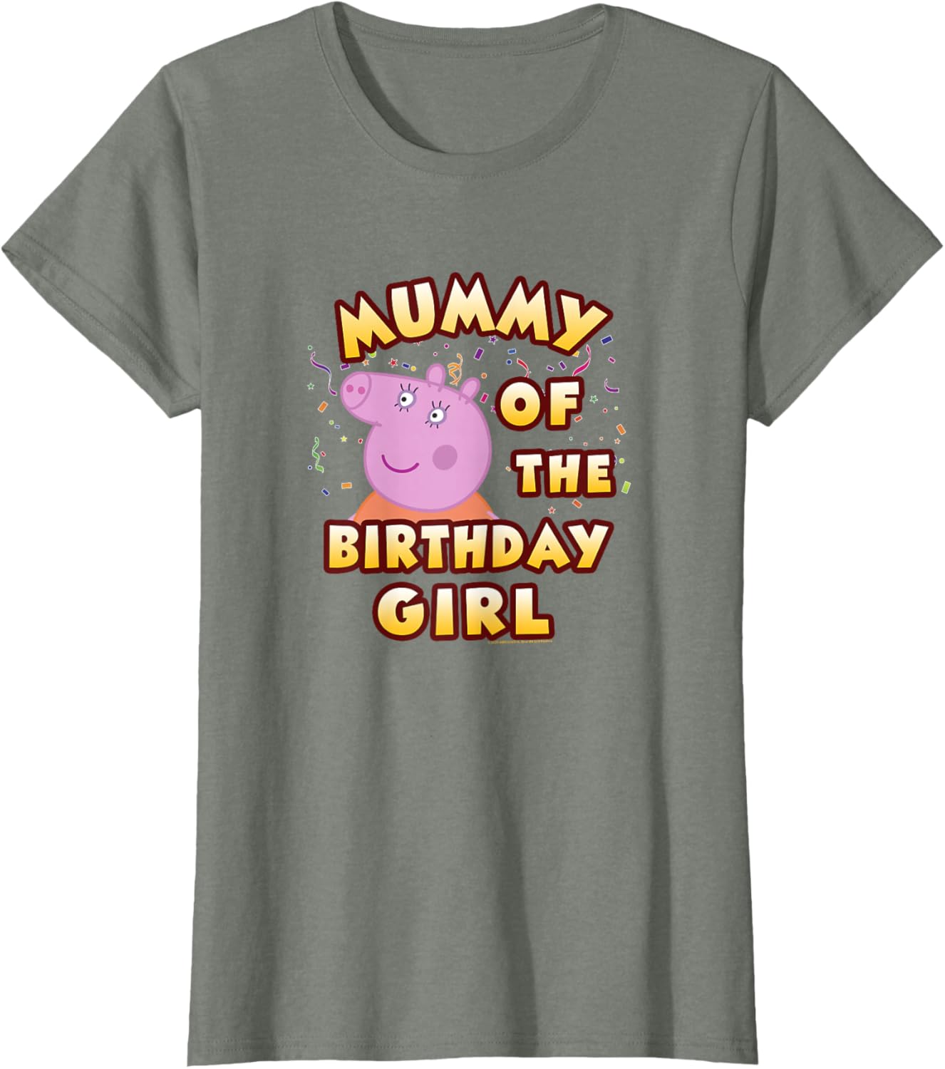Peppa Pig Mummy of the Birthday Girl T-Shirt Fun Kids Party Outfit - 3