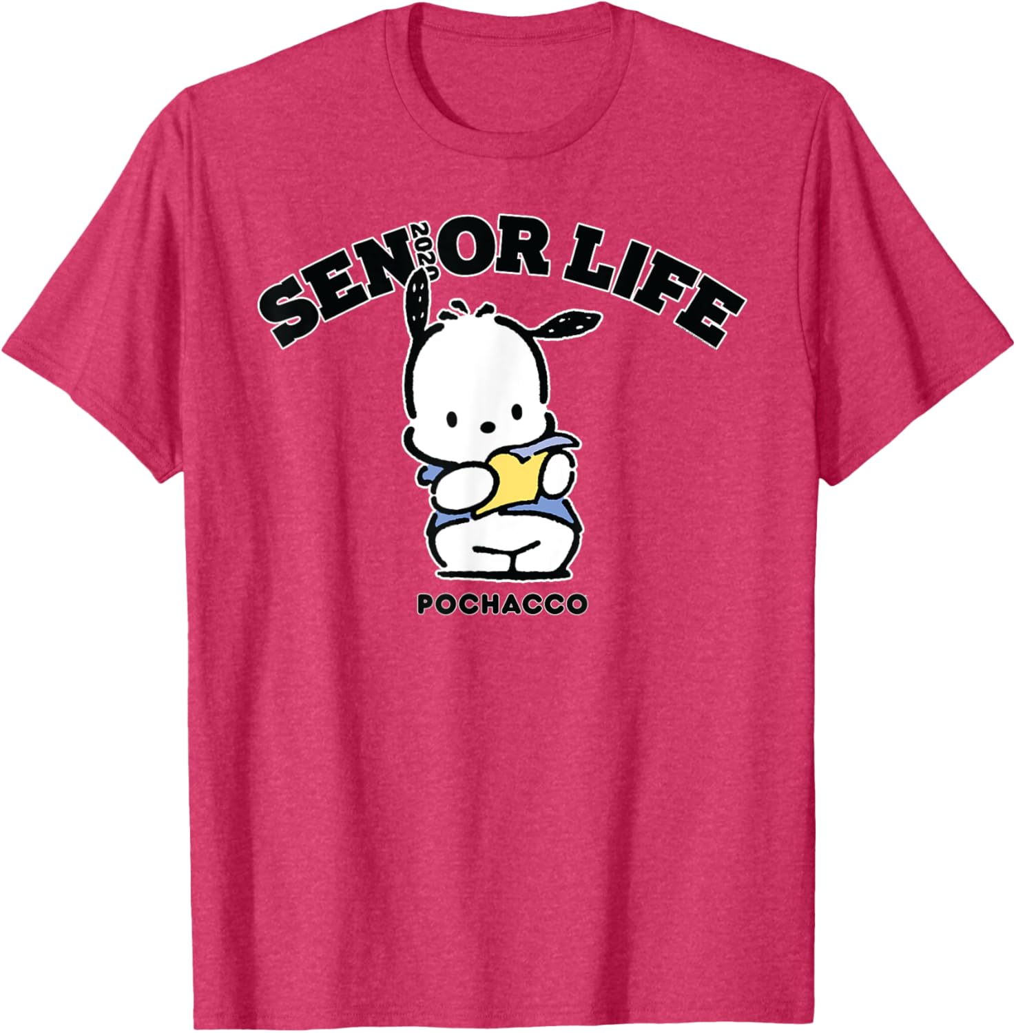 Pochacco Class of 2020 Senior Life T-Shirt for School Spirit and Pride - 1