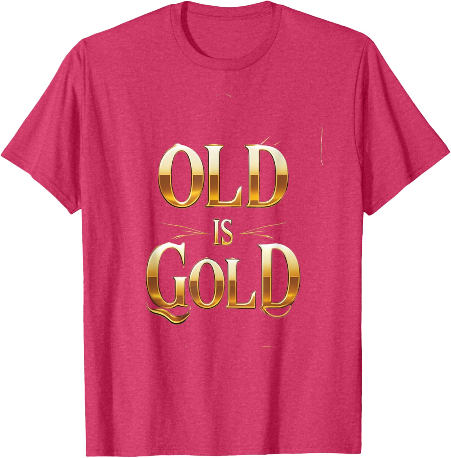 Vintage Vibes 2025 Novelty T-Shirt Old is Gold Classic Style - 12
