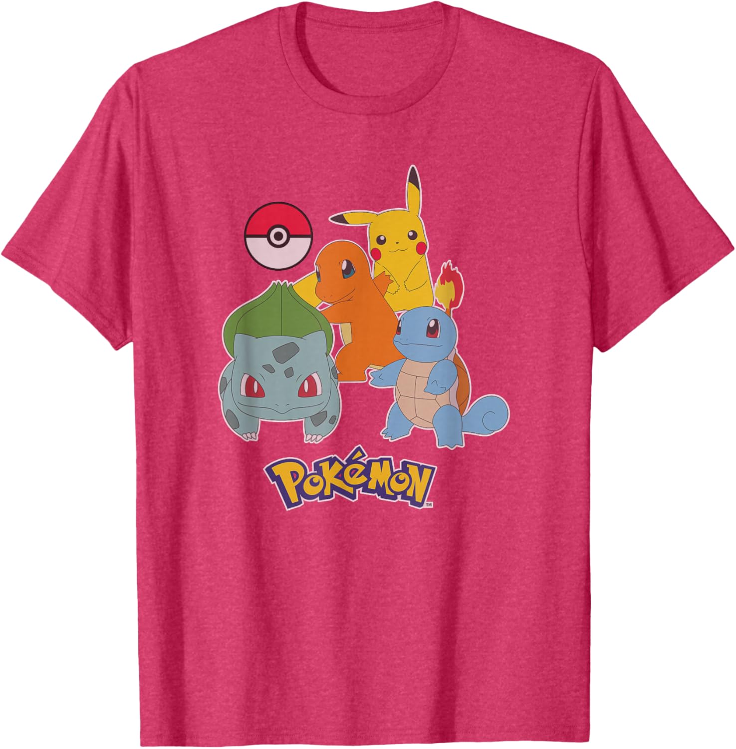 Pokemon First Generation Group Shot Logo T-Shirt for Fans and Collectors - 14