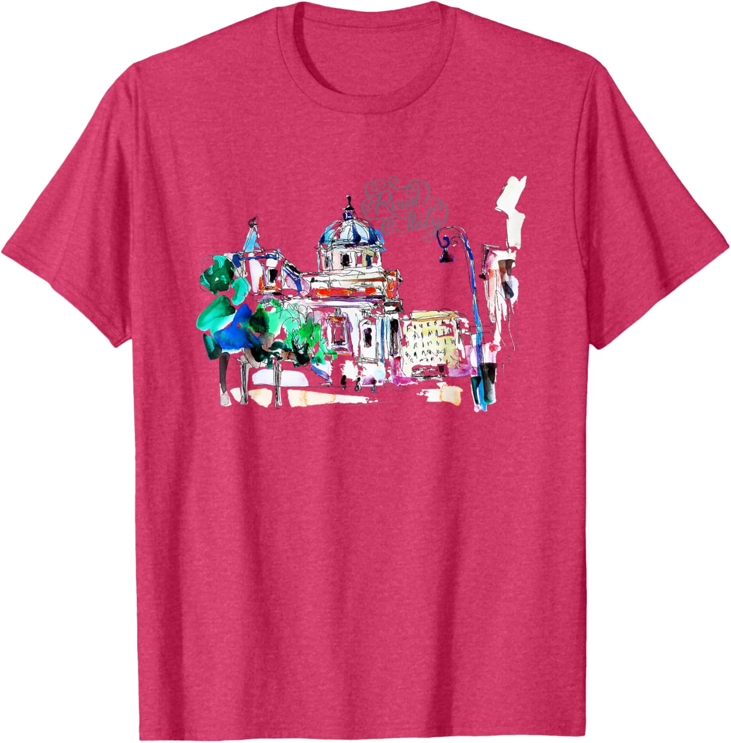 Retro Vintage Rome Italy Souvenir T-Shirt for Travelers and Tourists - 9
