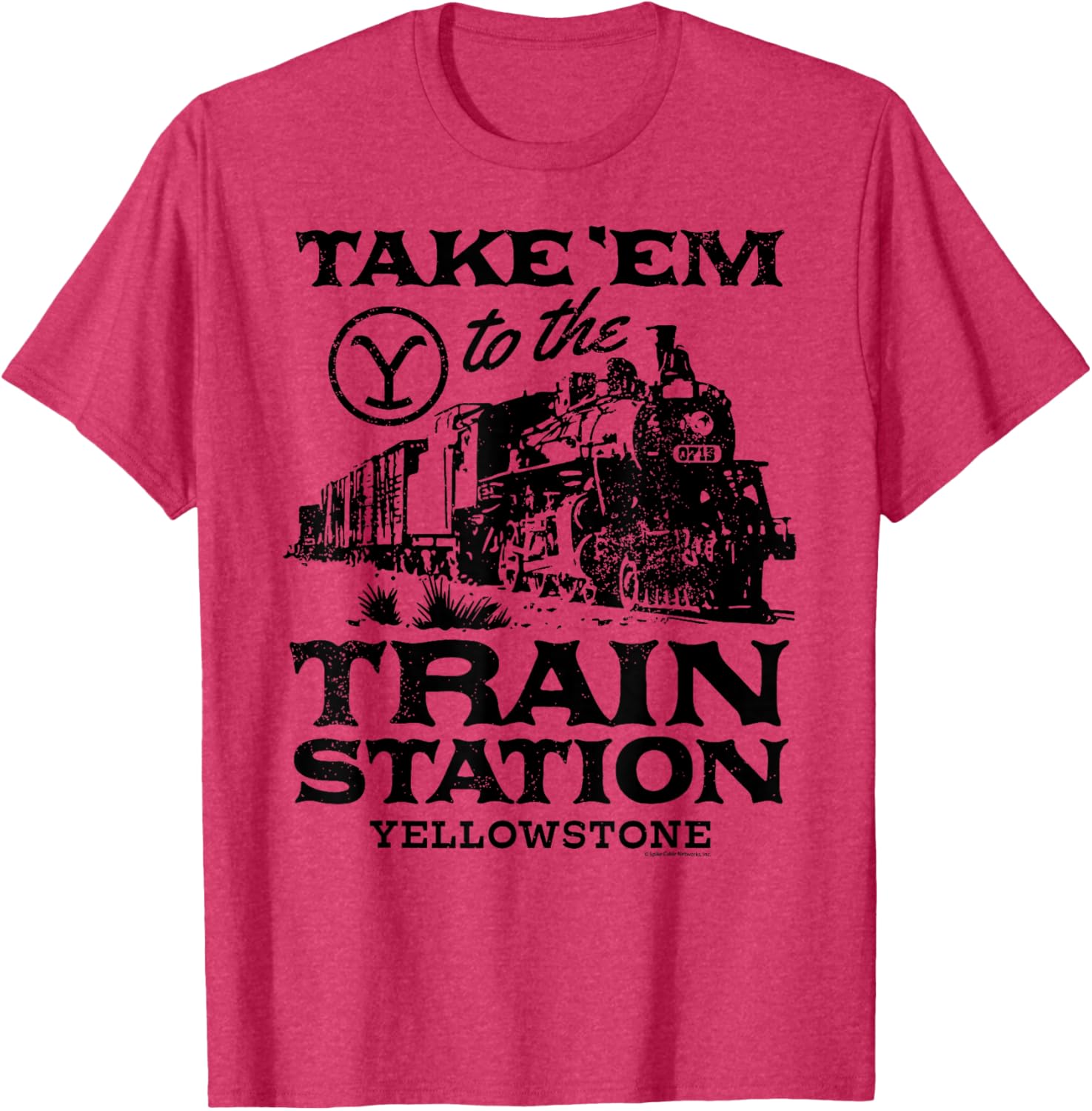 Yellowstone Take Em To The Train Station T-Shirt for Fans and Collectors - 3