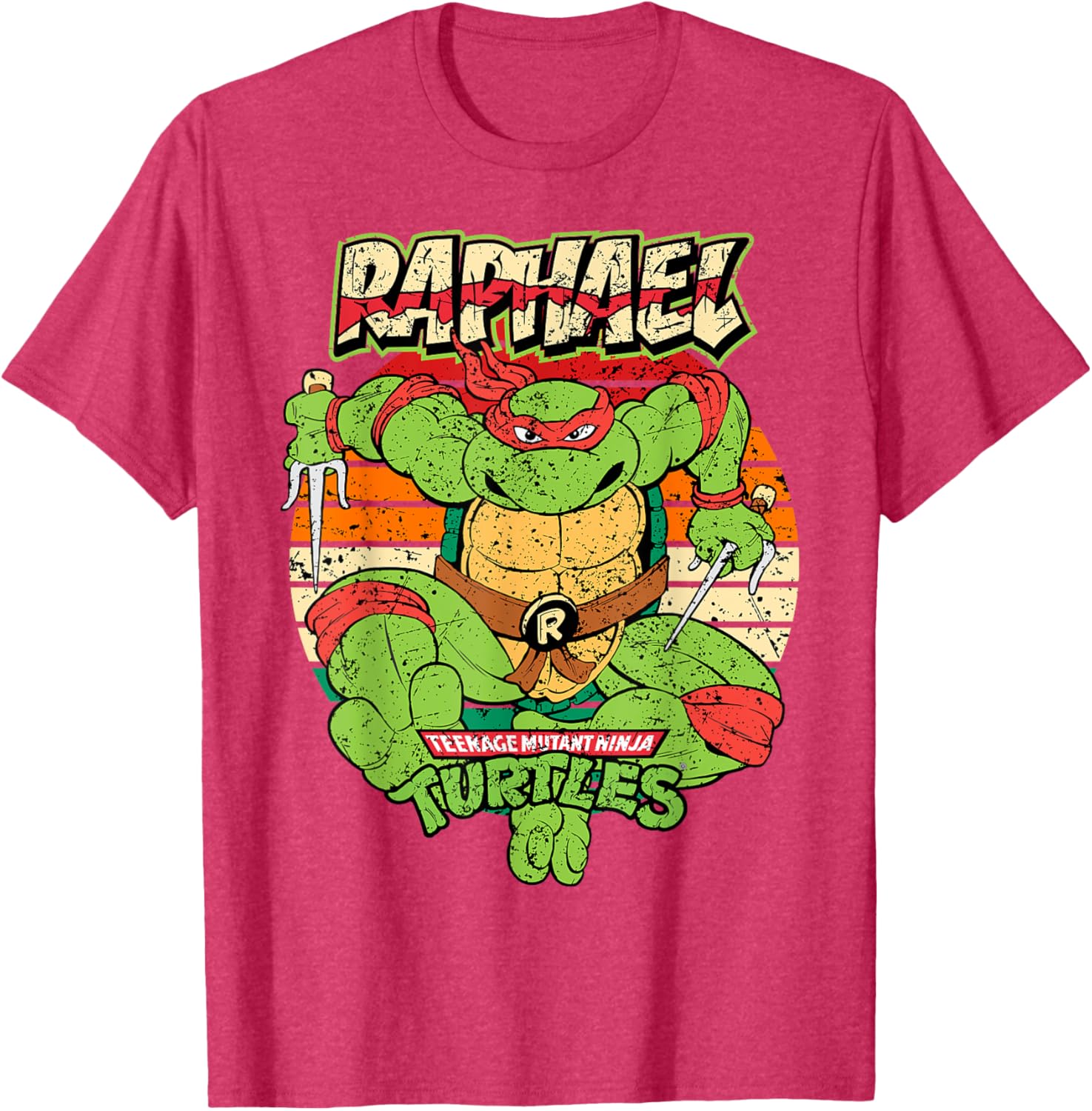 Raphael Action Sunset T-Shirt - Mademark x Teenage Mutant Ninja Turtles - 13