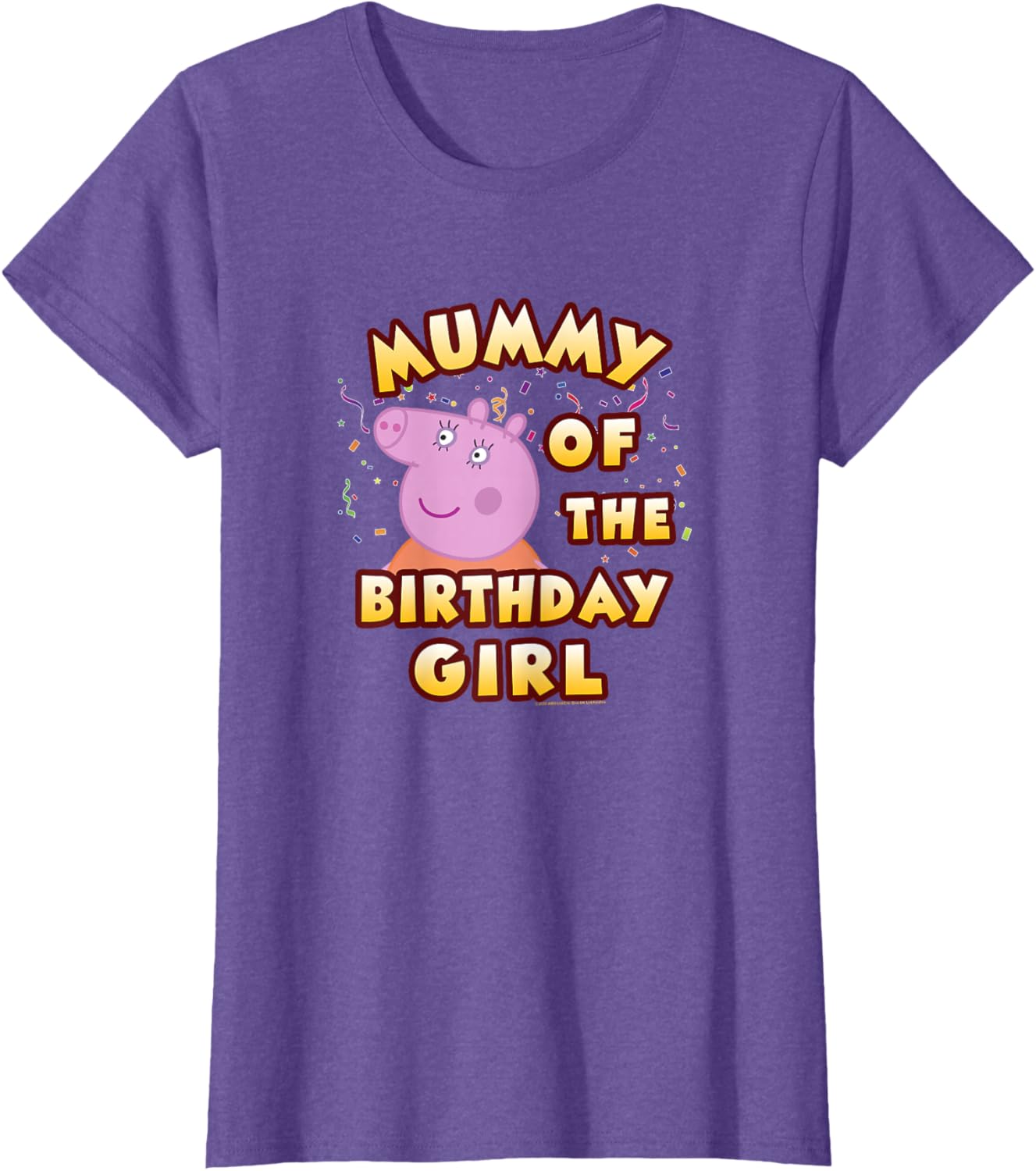 Peppa Pig Mummy of the Birthday Girl T-Shirt Fun Kids Party Outfit - 8