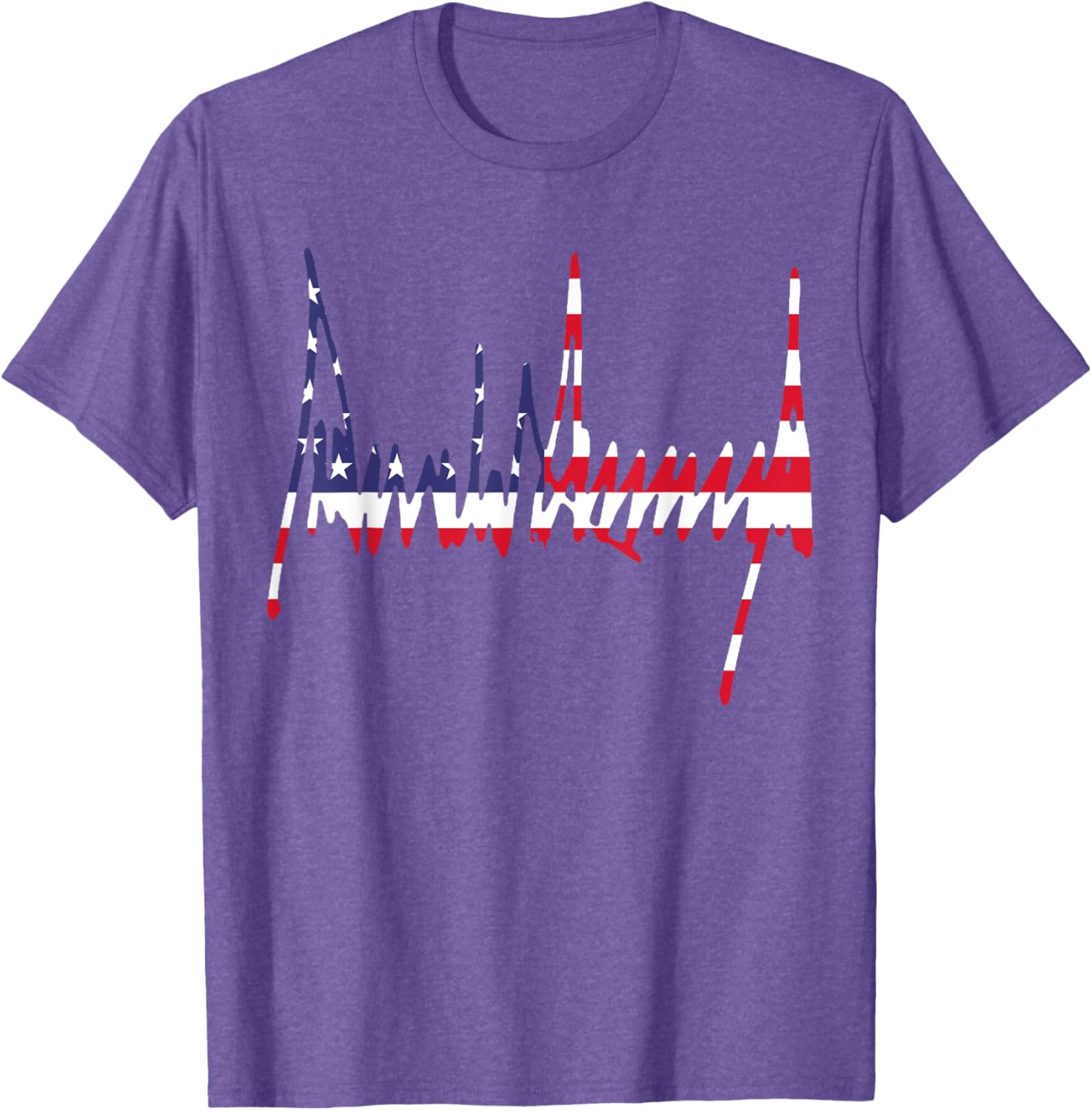 Signature US Flag Number 47 Jersey 45th Anniversary 4th of July Tee - 8