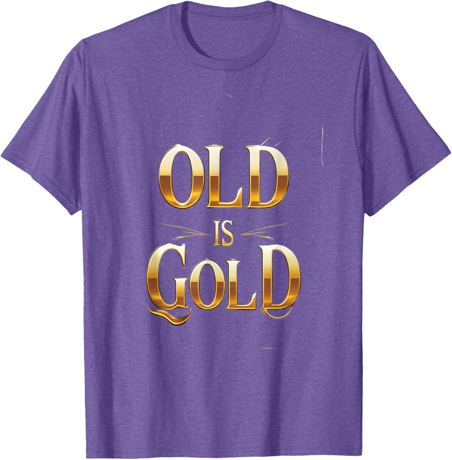 Vintage Vibes 2025 Novelty T-Shirt Old is Gold Classic Style - 8