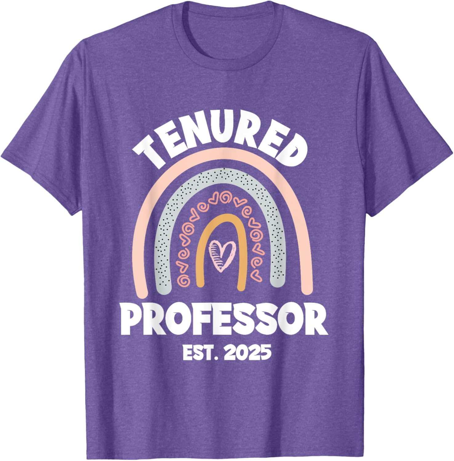 Tenured Professor 2025 Women in Academia T-Shirt for Educators - 8