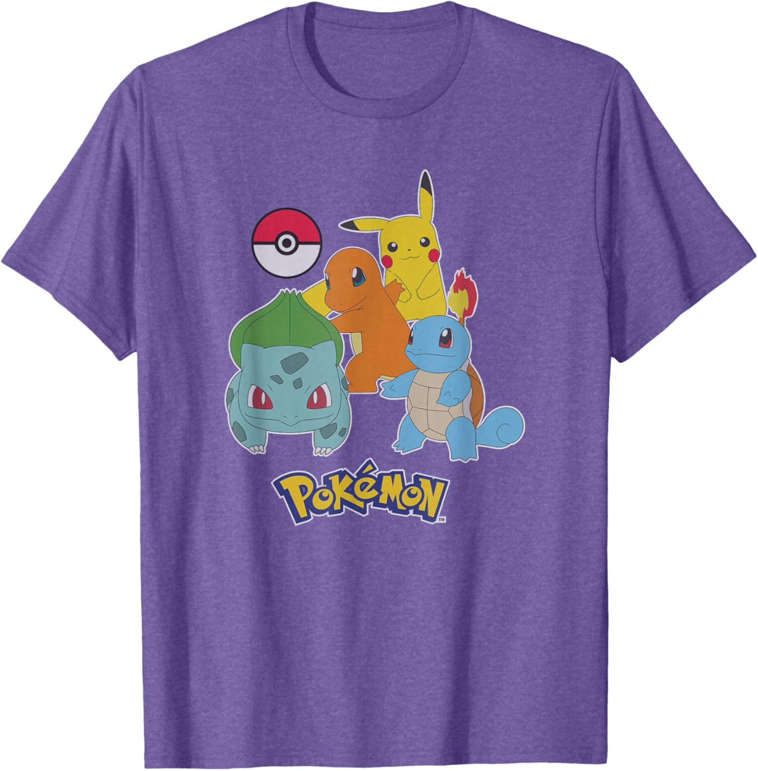 Pokemon First Generation Group Shot Logo T-Shirt for Fans and Collectors - 7