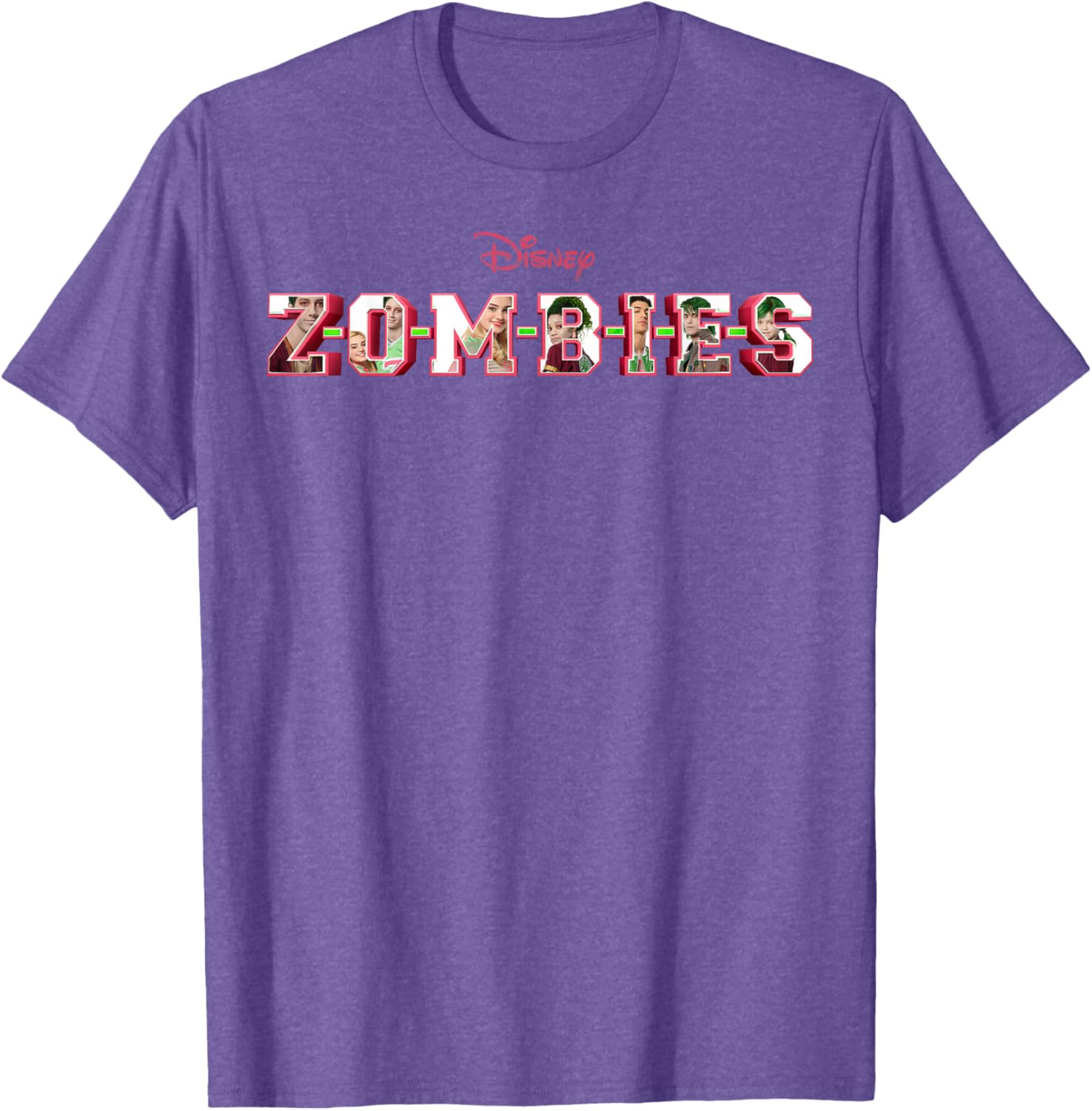 Zombies Movie Logo Character Fill T-Shirt for Fans and Collectors - 3
