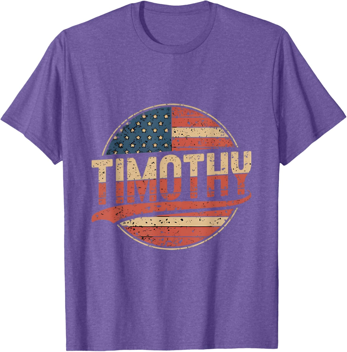 Timothy USA Flag Personalized T-Shirt for Proud Patriots - 7