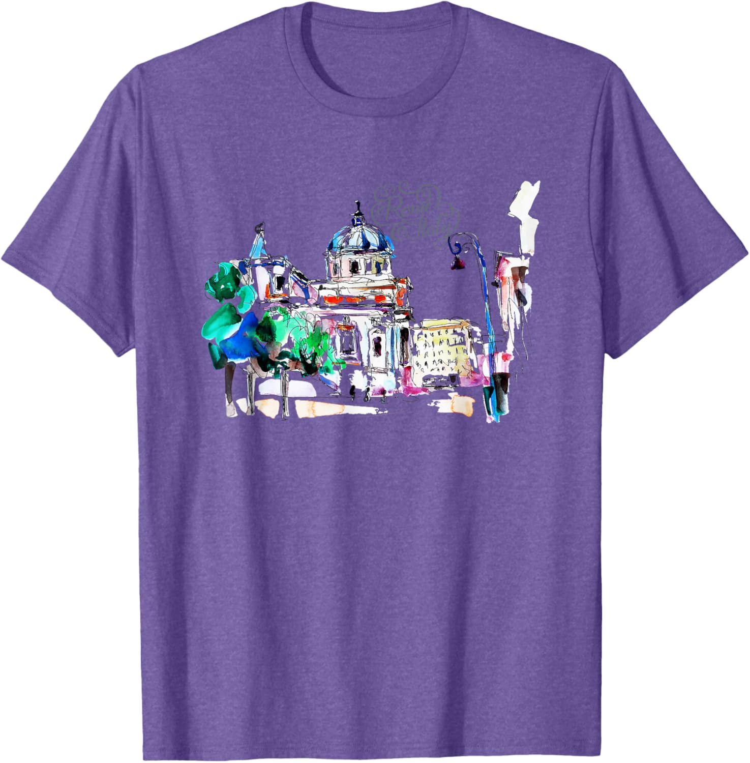 Retro Vintage Rome Italy Souvenir T-Shirt for Travelers and Tourists - 18