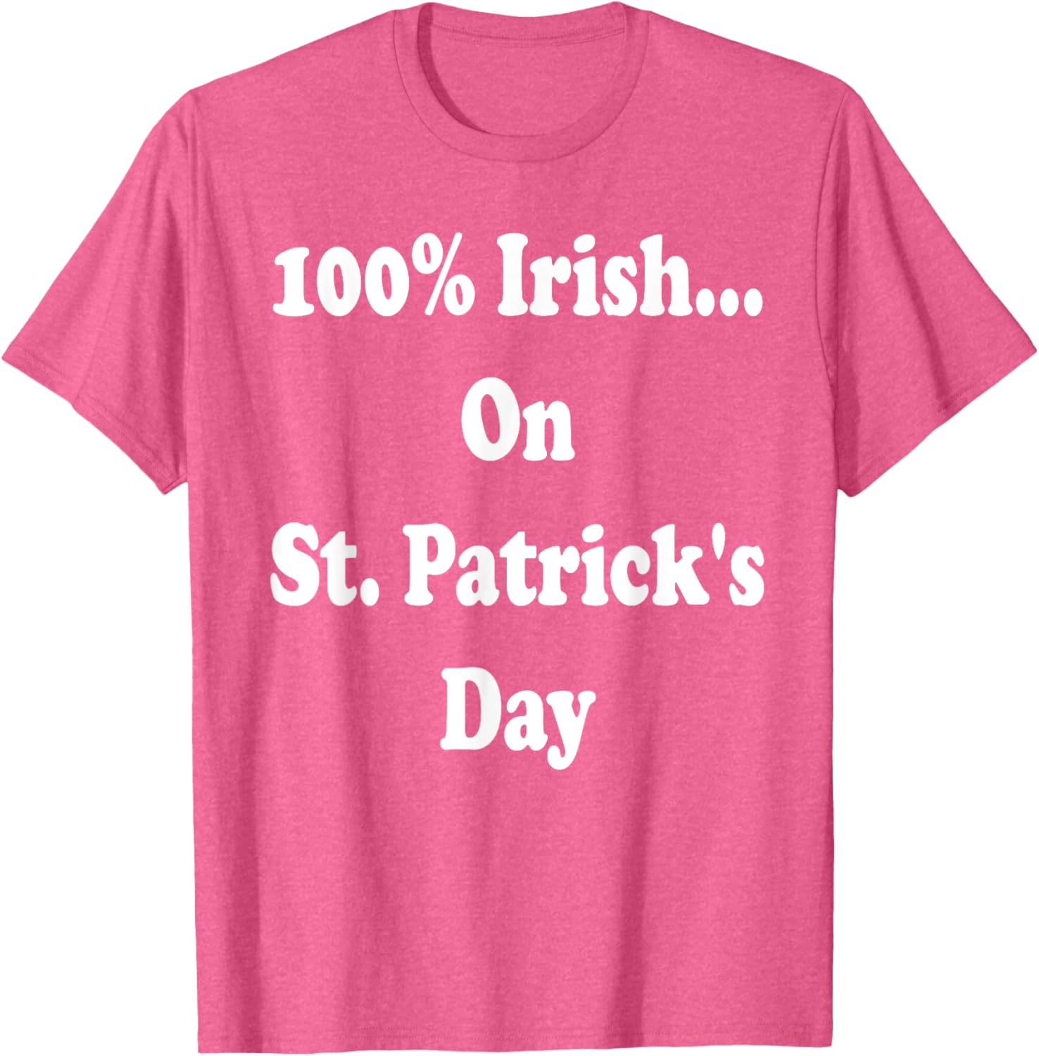 100 Percent Irish St. Patrick's Day T-Shirt for Festive Celebrations - 9
