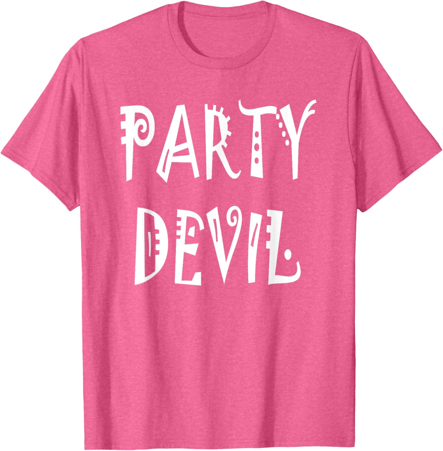 Party Devil T-Shirt Fun Graphic Tee for Bold Celebration Style - 25
