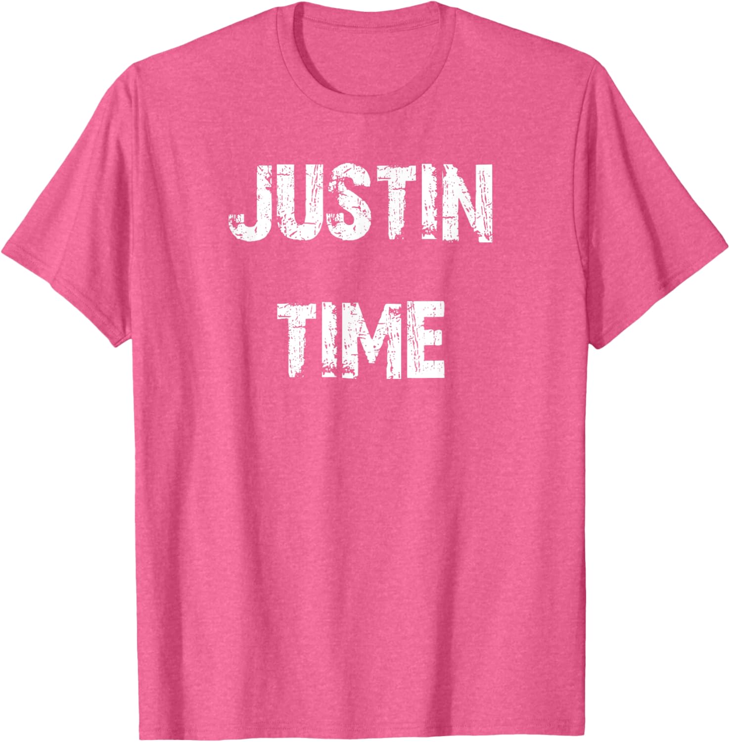 Stylish Justin Time T-Shirt for Men - Trendy Casual Wear for Every Occasion - 3