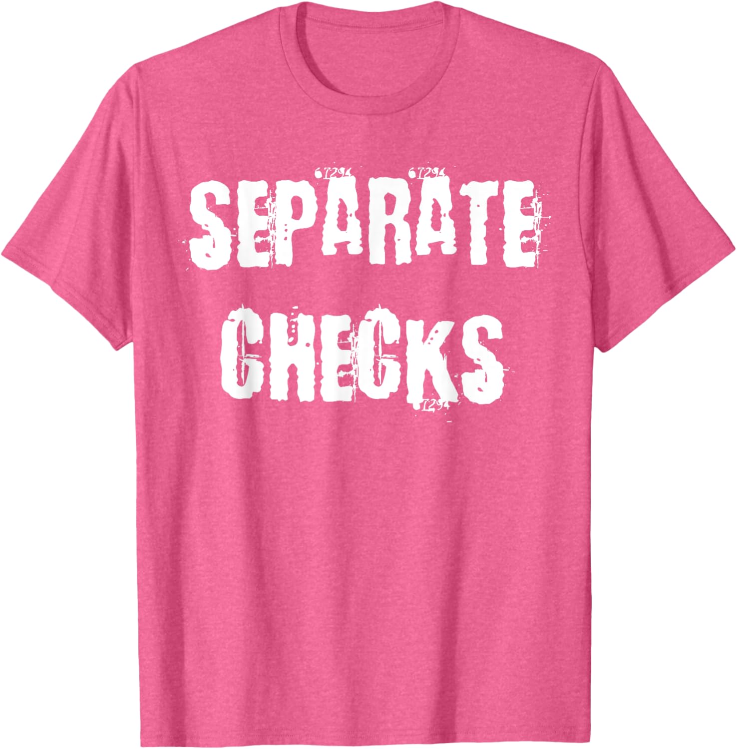 Separate Checks Funny Restaurant T-Shirt for Food Lovers and Waitstaff - 10