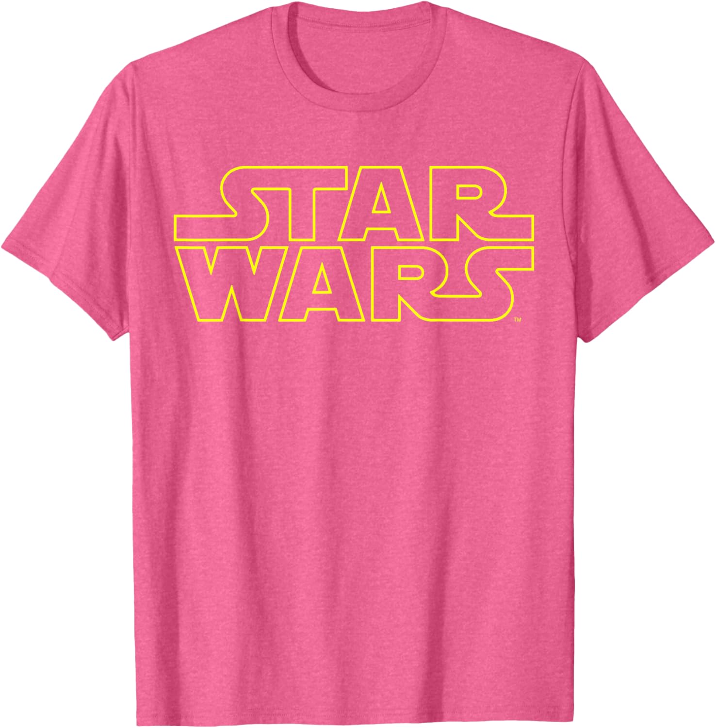 Star Wars Simple Title Logo T-Shirt for Fans | Disney+ Apparel - 12