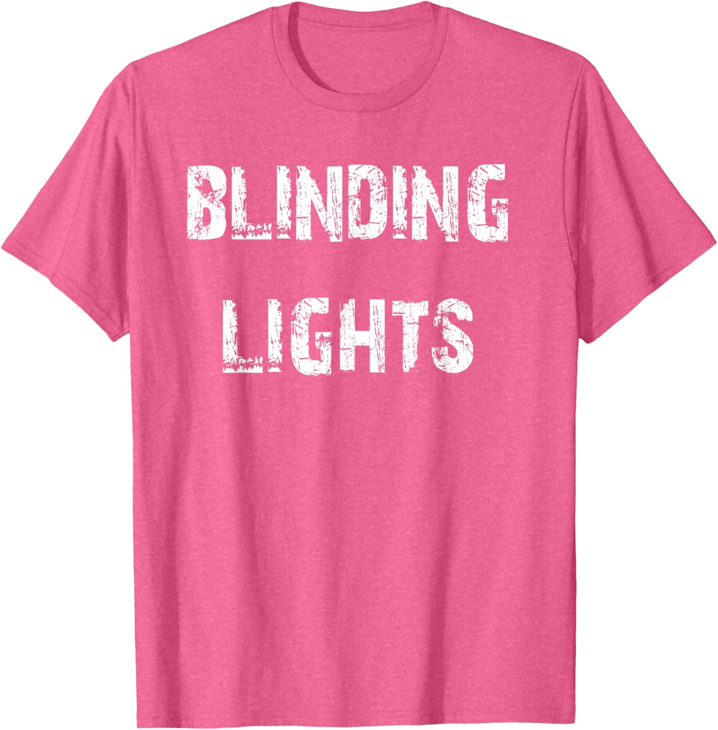 Trendy Blinding Lights T-Shirt for Music Lovers - Comfortable Casual Wear - 14