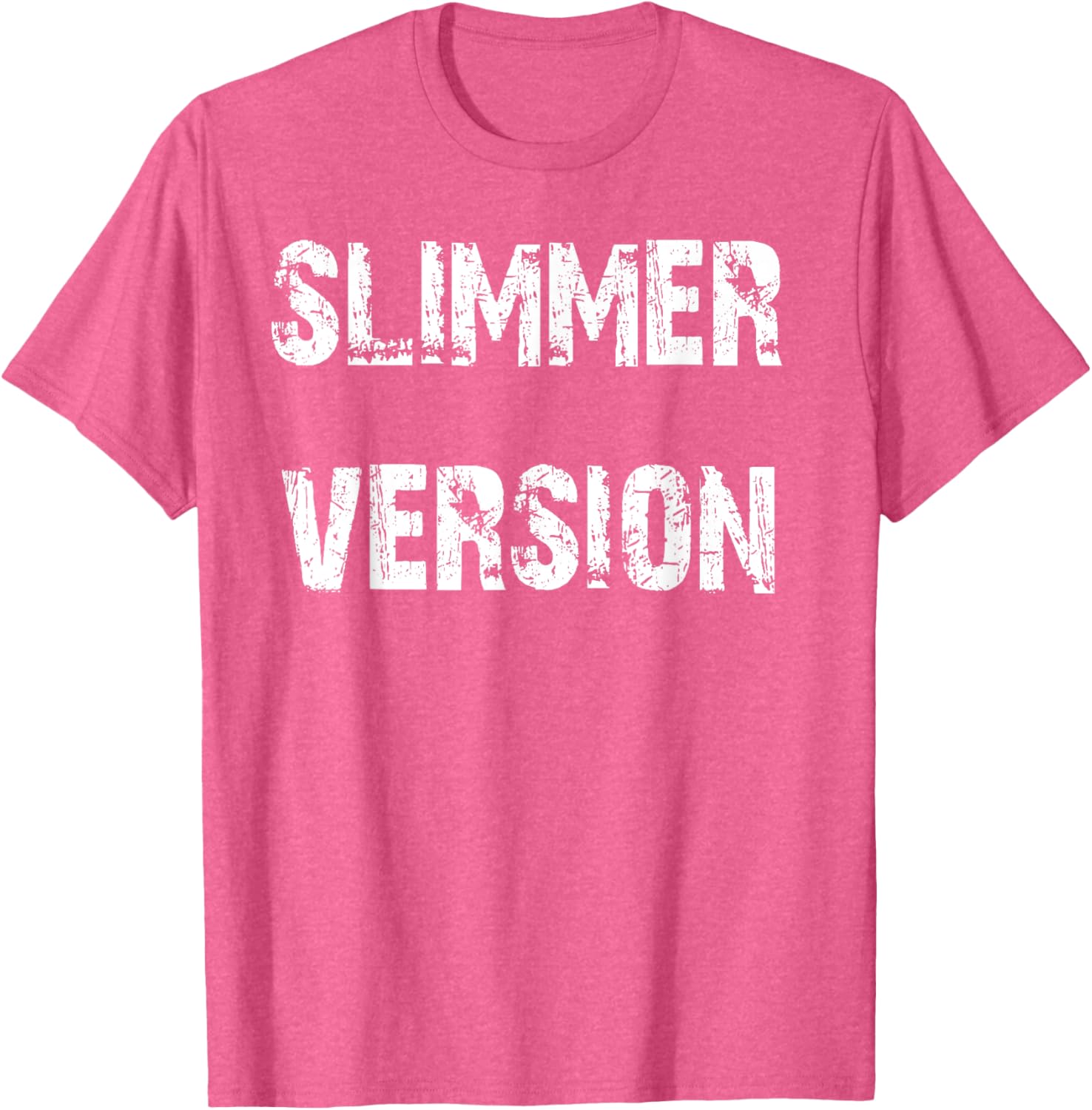 Slimmer Version Weight Loss Success T-Shirt for Motivated Fitness Fans - 14