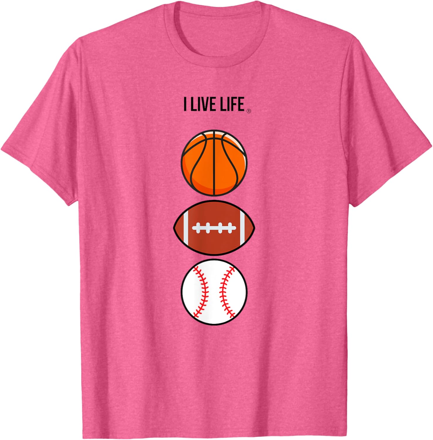 Ultimate Sports Fan T-Shirt for Basketball Football Baseball Lovers - 11